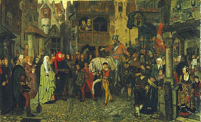 The Entry of Sten Sture the Elder into Stockholm, georg von rosen